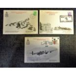 RAF FDC collection 3 commemorative covers subjects include The Fortieth Anniversary of Operation