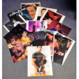 Entertainment collection 15 assorted signed colour photos names include David Sneddon, Blake Jenner,