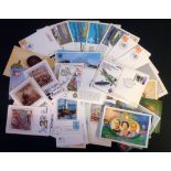 Aviation and Nautical Collection over 60 items includes FDCs and Post Cards subjects include The