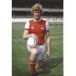 WILLIE YOUNG signed Arsenal 8x12 Photo. We combine postage on multiple winning lots and can ship