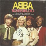 Bjorn Ulvaeus signed ABBA Waterloo cd booklet. We combine postage on multiple winning lots and can