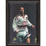 Football Ryan Giggs signed 12x8 colour magazine photo pictured in action for Manchester United,