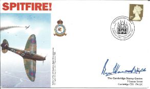 Wg. /Cdr. Roger E. 'Guy' Morewood (No. 248 Sqn. ) signed Spitfire. Cover illustrates a Spitfire of