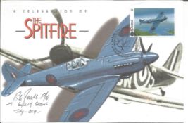 P/Off. Richard Jones (No's. 64 & 19 Sqn's. ) signed A Celebration of the Spitfire. Special hand-