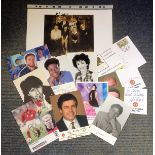 Entertainment and Sport collection includes signed photos signature pieces and letters names such as