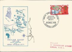 Colonel John Nicholas Blashford-Snell signed Dahlak Quest 1969 - 1970, Official Expedition Cover,