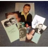 Entertainment collection 11 items includes signed photos and signature pieces names include Jess