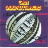 Can soundtracks signed cd insert. We combine postage on multiple winning lots and can ship