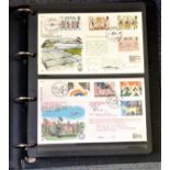 RAF FDC collection includes 44 flown covers of the RFDC collection all housed in an RAF cover