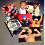 Entertainment and Sport collection 7 colour photos names include Tim Witherspoon, Liam Botham, Tom