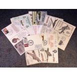 RAF FDC collection includes 7 signed flown covers includes some great signatures such as E. G