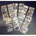 Life in the Royal Navy cigarette card collection WD AND HO Wills complete set of 50 cards. We