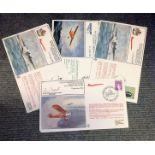 Concorde Flown FDC collection 4 covers subjects include 2, 40th Anniversary of the first UK