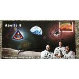 Apollo Astronaut Frank Borman signed 2002 Apollo 8 cover. Condition 10/10. All autographs come