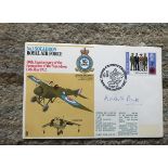 Sir Keith Park WW2 Battle of Britain leader signed 3 sqn RAF cover.