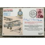 WW2 Arthur Bomber Harris bomber command leader and Great War pilot signed 30th ann VJ Day cover