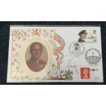 Prince Phillip signed 1996 Benham 75th Birthday exhibition cover, only 50 signed. Condition 9/10.