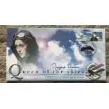 Prime Minister Margaret Thatcher signed 2003 Amy Johnson Queen of the Skies cover.