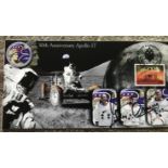 Apollo 17 moonwalker Gene Cernan signed 2002, 30th ann Apollo 17 cover. Condition 10/10. All