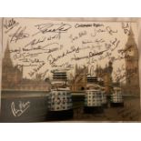 Doctor Who 14x11 photo signed by THIRTY SIX actors who have appeared in the series