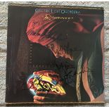 Electric Light Orchestra band signed 33rpm record Discovery, 6 autographs