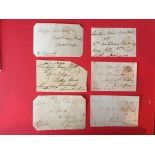 Battle Of Waterloo Wellingtons Generals signed collection. Selection Off Ten Envelope Fronts