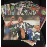 Premier League Footballers Selection of over 130 football magazine photographs