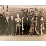 Quadrophenia 14x11 photo signed by SEVEN stars of the film including Phil Daniels, Trevor Laird