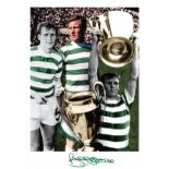 BILLY McNEILL signed Celtic 1967 European Cup 12x16 Photo. Good condition Est.