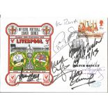 Football Official FDC Liverpool Multi signed FDC Division One Champions 1983 Liverpool v Athletic