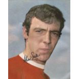 Football Manchester United David Sadler signed 10x8 colour photo. David Sadler (born 5 February 1946