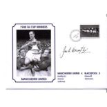 Autographed JACK CROMPTON Commemorative Cover, superbly designed modern Cover, issued by Sporting