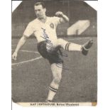 NAT LOFTHOUSE (1915-2000) signed Bolton Cut Picture. Good condition Est.