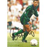 GARY SPEED (1969-2011) signed Leeds United Picture. Good condition Est.