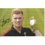 Olympics Sam Cross signed 6x4 colour photo of the Olympic Silver Medallist in the Rugby Sevens Event