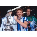 Autographed BRIAN KILCLINE 12 x 8 photo - Col, depicting the Coventry City captain posing with FA