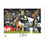 Football Lee Croft signed 16x12 Manchester City photo limited edition 2/75. Good condition Est.