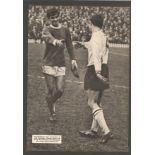 GEORGE BEST (1946-2005) signed Manchester United A4 Picture. Good condition Est.