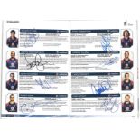 Cricket multi signed Programme England v New Zealand ODI 2008 signed by 12 of the England Squad, 5