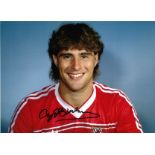 Football Clayton Blackmore signed 16x12 colour photo pictured in Wales shirt. Good condition Est.