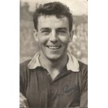 VIC GROVES (1932-2015) signed vintage Arsenal Postcard Photo £6-8. Good condition Est.