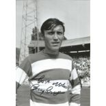 BARRY BRIDGES signed Queens Park Rangers 8x12 Photo. Good condition Est.