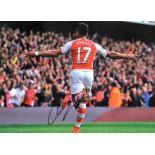 Football Alexis Sanchez signed 16x12 colour photo pictured while playing for Arsenal. Good condition