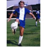 Autographed HOWARD KENDALL 16 x 12 photo - Col, depicting the Birmingham City midfielder