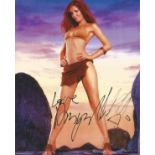 Amy Nuttall signed 10x8 colour glam photo. Good condition. All autographs come with a Certificate of