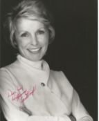 Janet Leigh signed 10x8 black and white photo. Dedicated. Good condition. All autographs come with a