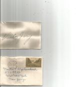Victor Tory - star of Gone with wind signed card. Signed on vintage 3 x 2 inch cream card. Comes