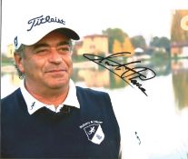 Constantino Rocca signed 8 x 10 photo. With 5 European tour wins, Constantino has long been known as
