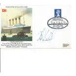 Titanic Robert Ballard signed 1982 RMS Titanic Maritime England cover. Good condition. All