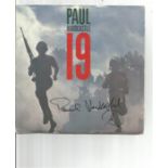 Paul Hardcastle signed 45rpm record sleeve of 19. Record included. Good condition. All autographs